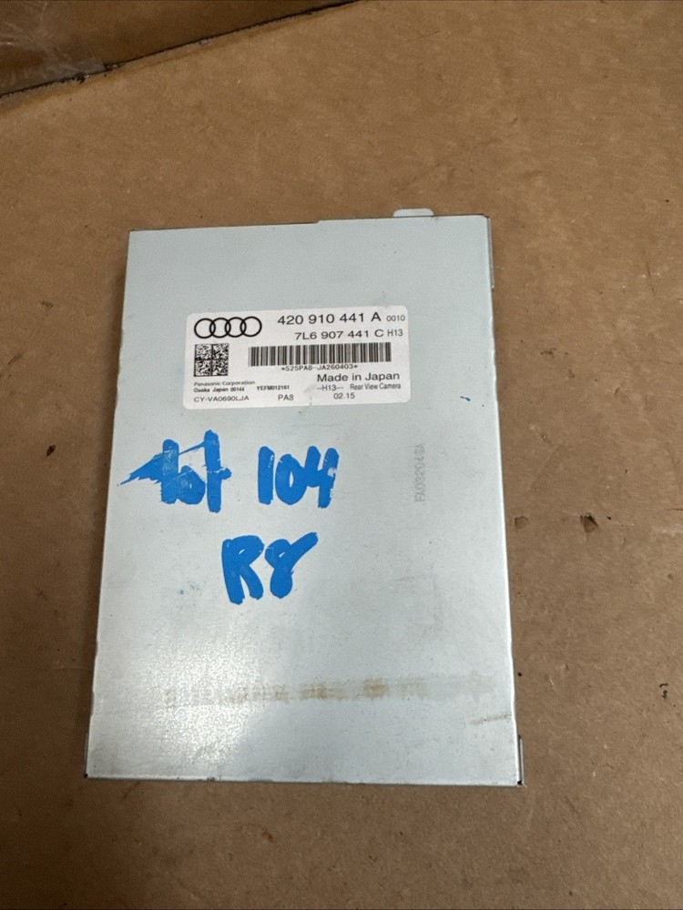 2010 2011 2012 2014 2015 AUDI R8 REAR VIEW Reverse Camera Back Up Module 2625