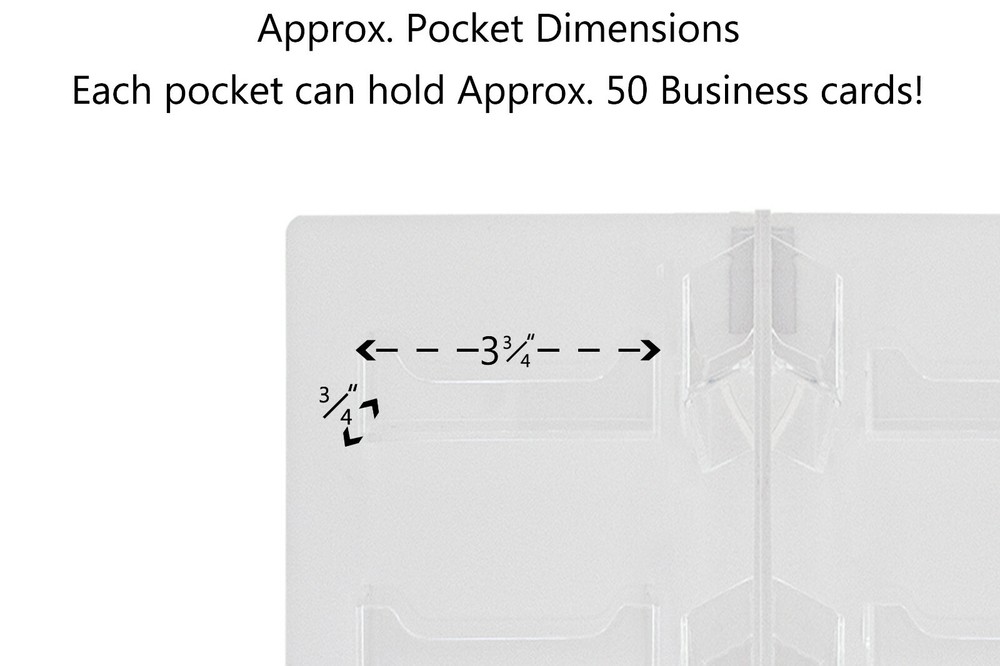 24 Multi Pockets Rotating Countertop Organizer Display Premium White