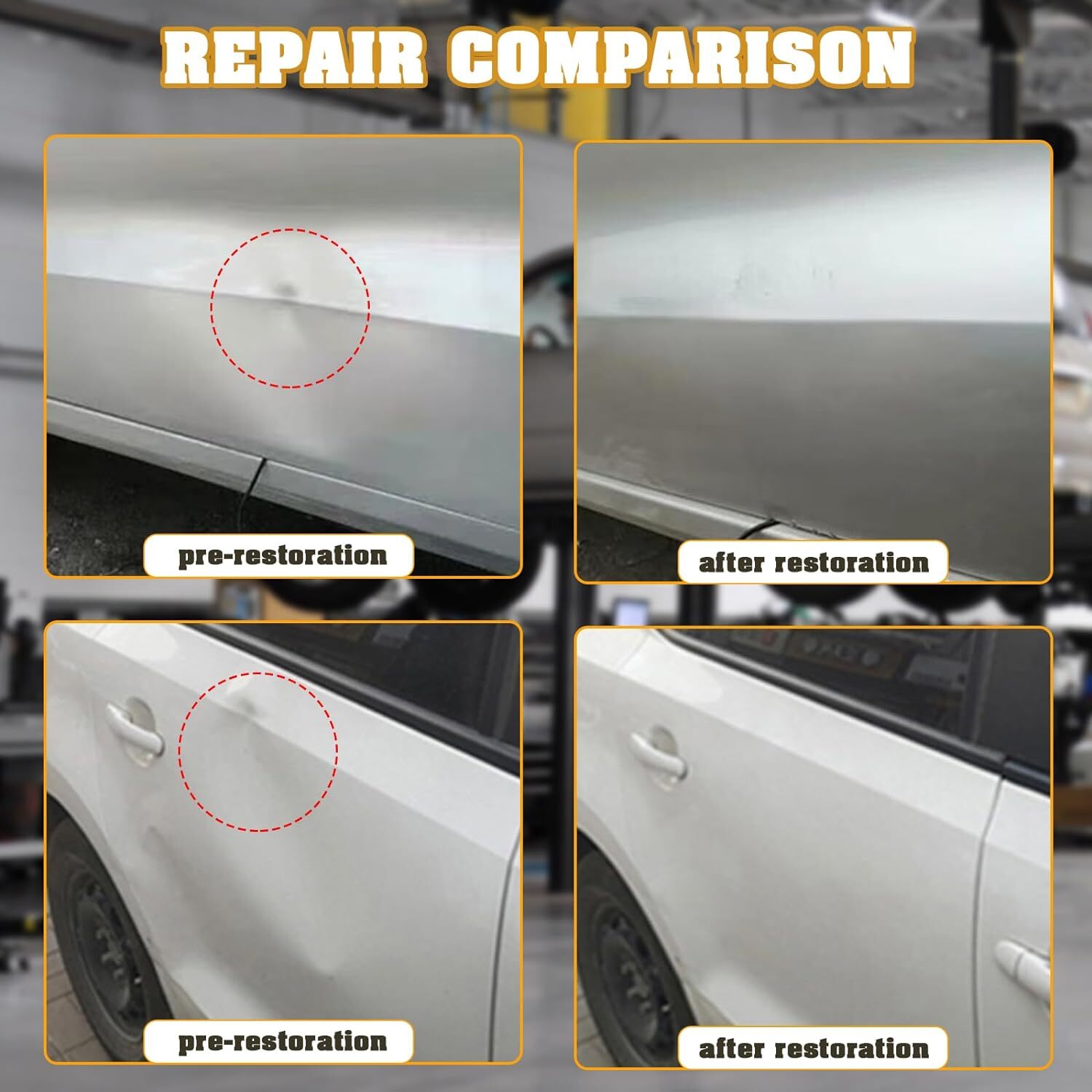 PDR 73PCS Car Body Dent Puller Bridge Lifter Paintless Hail Remover Repair Kit