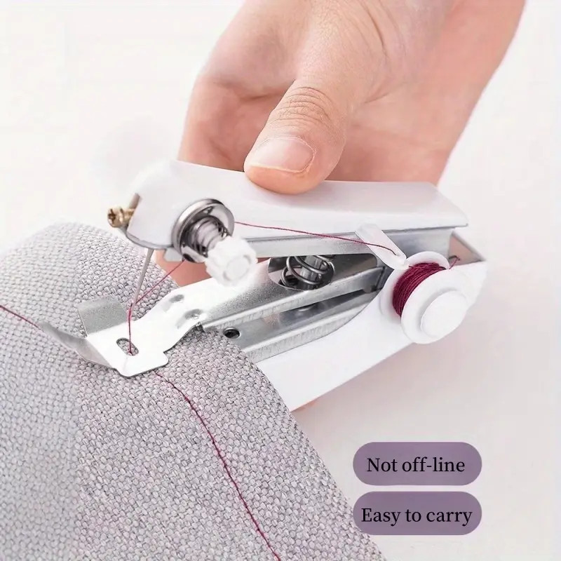 Manual Sewing Machine Portable Mini Multi Functional Handheld Tailor Sewing Tool