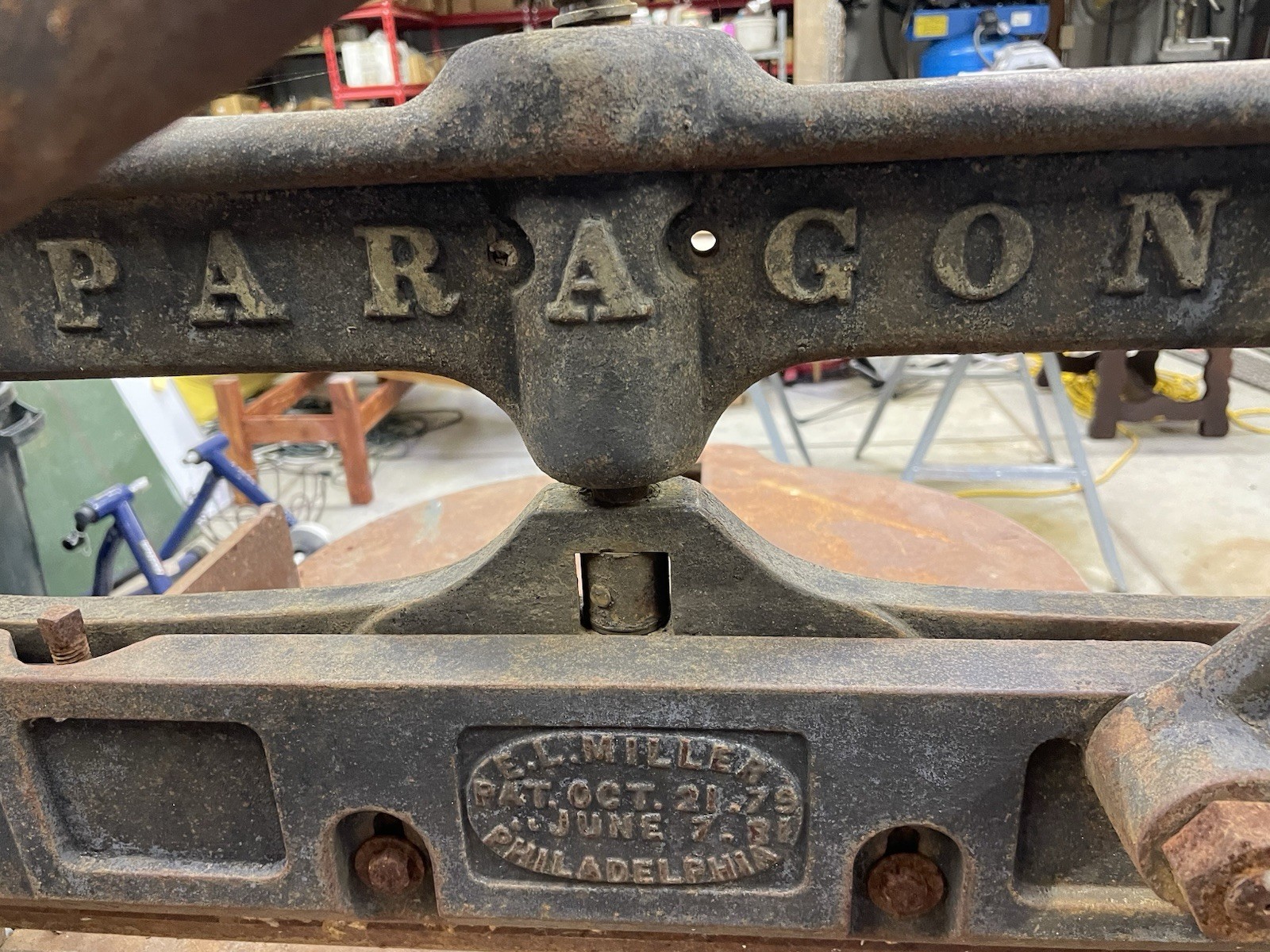 Antique “Paragon” Cardboard Cutter.