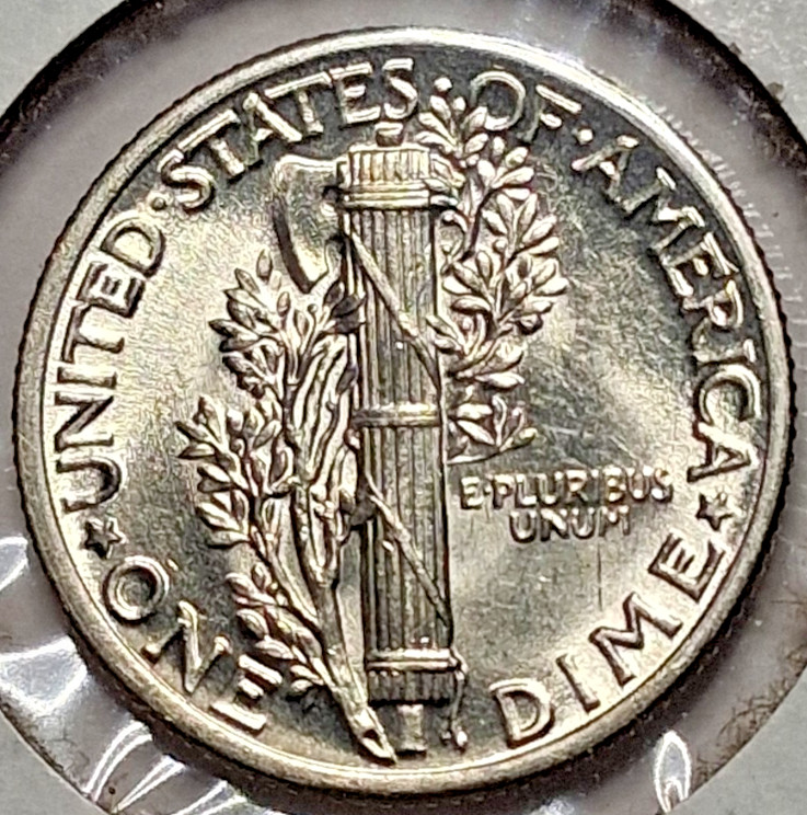 1941 Mercury Dime