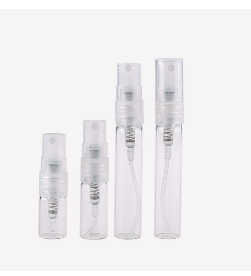 5-100PCS Clear Plastic Spray Bottle Empty Perfume Refilled Container Sample