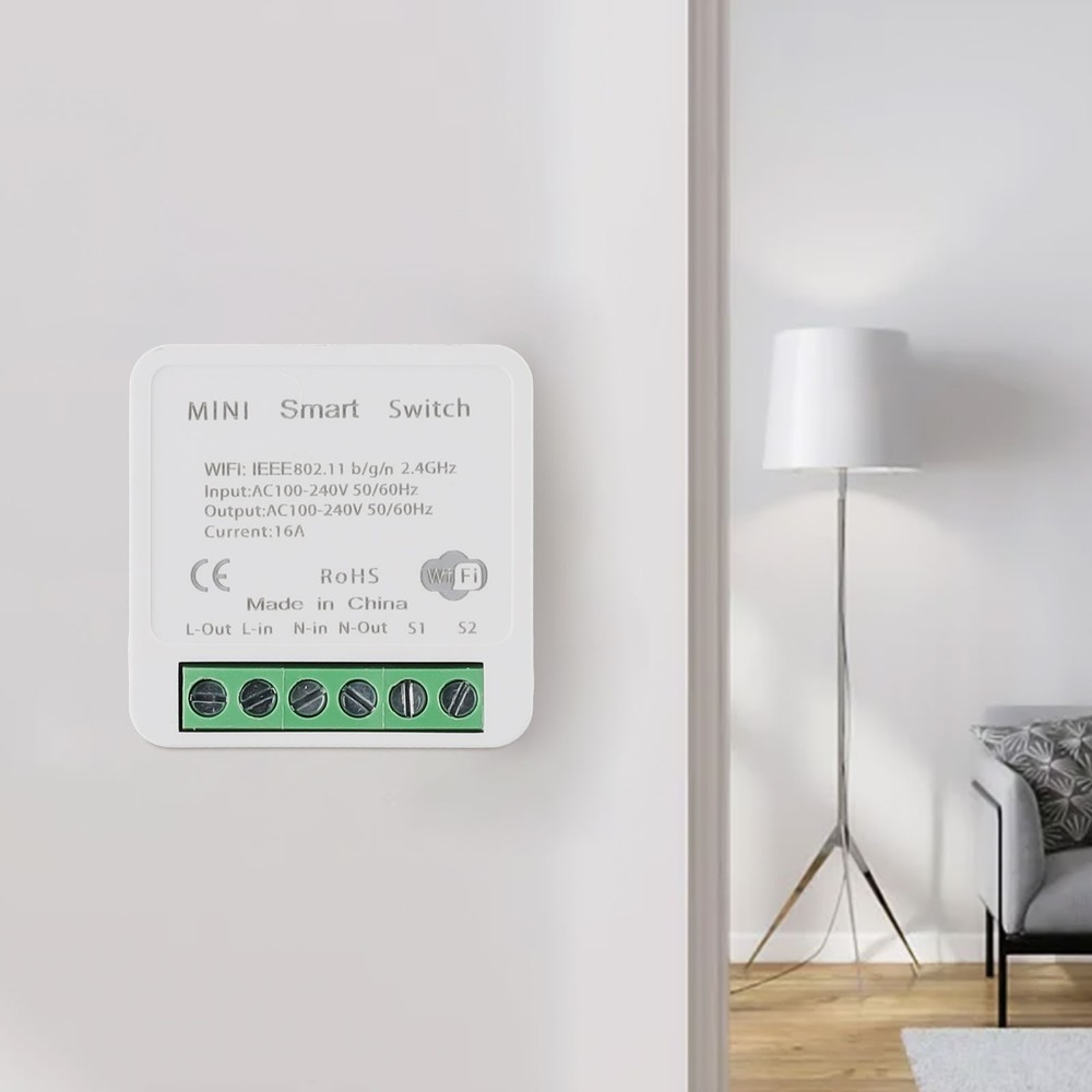 Timer Function WiFi Light Switch with Easy Installation Seamless Integration