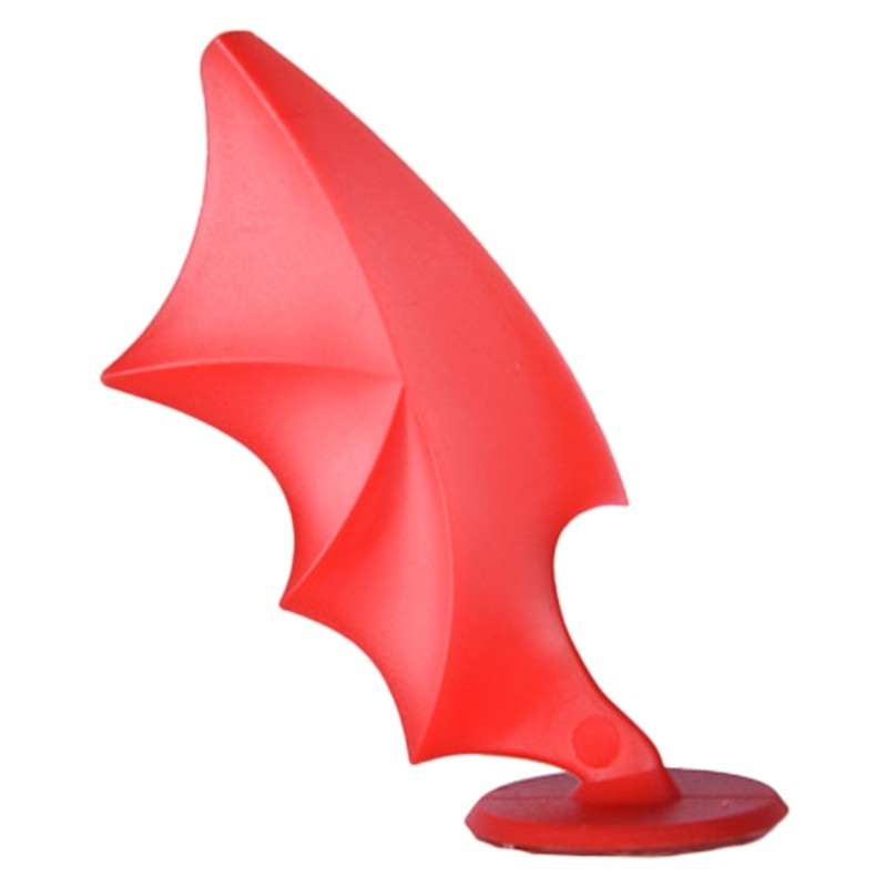 Stylish Devil Wing Horns Decorations Creative Adornment for Motorcycle Helmets