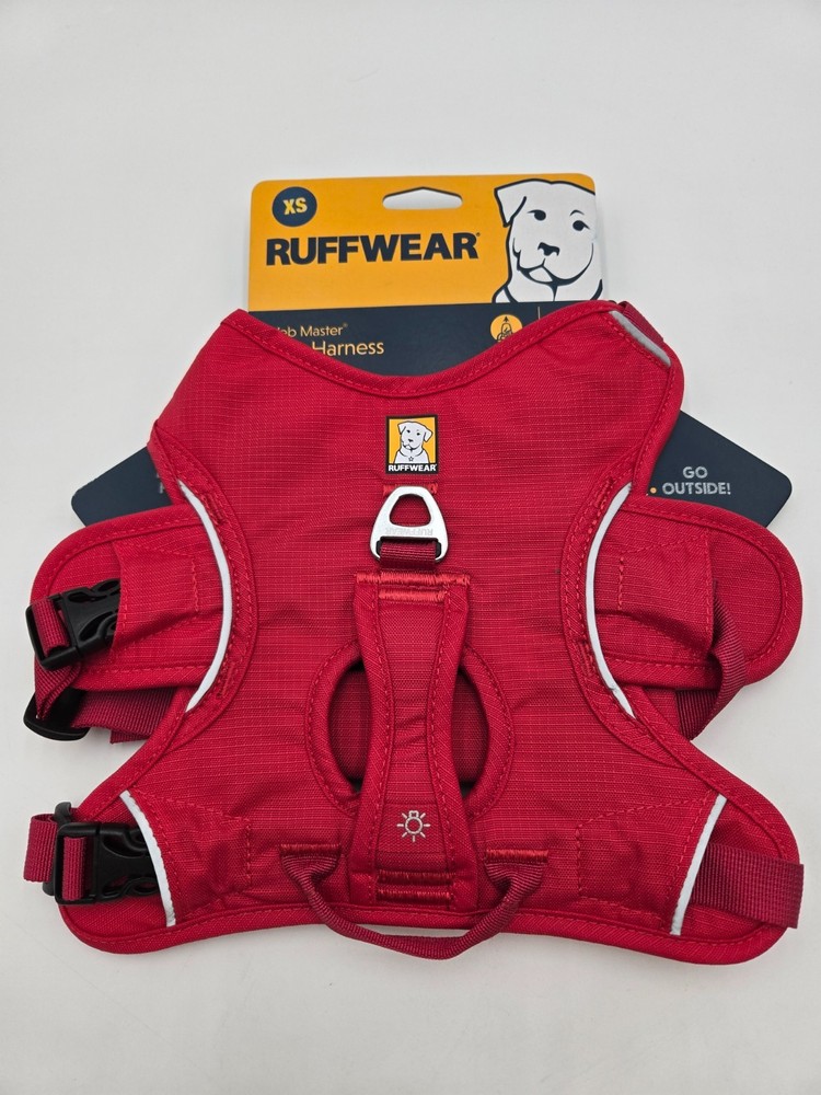 Ruffwear Web Master™ Dog Harness with Handle Red Currant