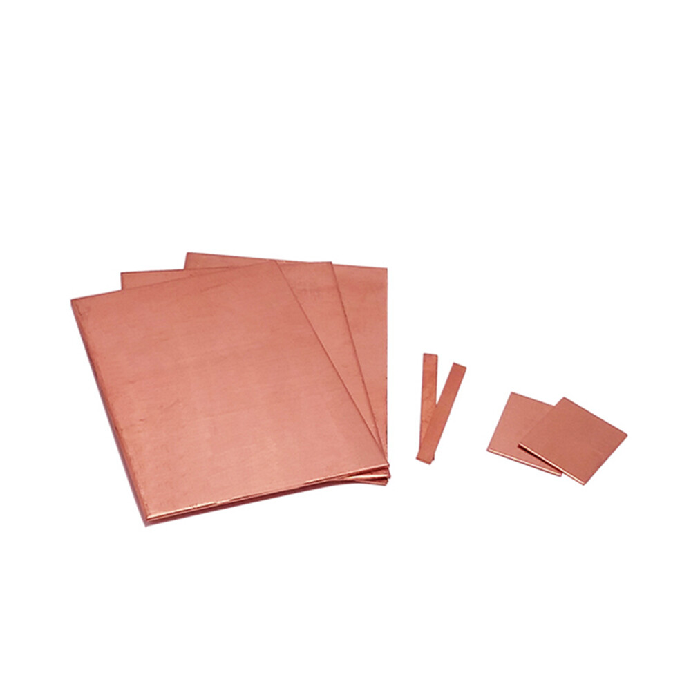 1pcs 99.9% Pure Copper Cu Metal Plate Copper Flat Stock Copper Sheet Select Size