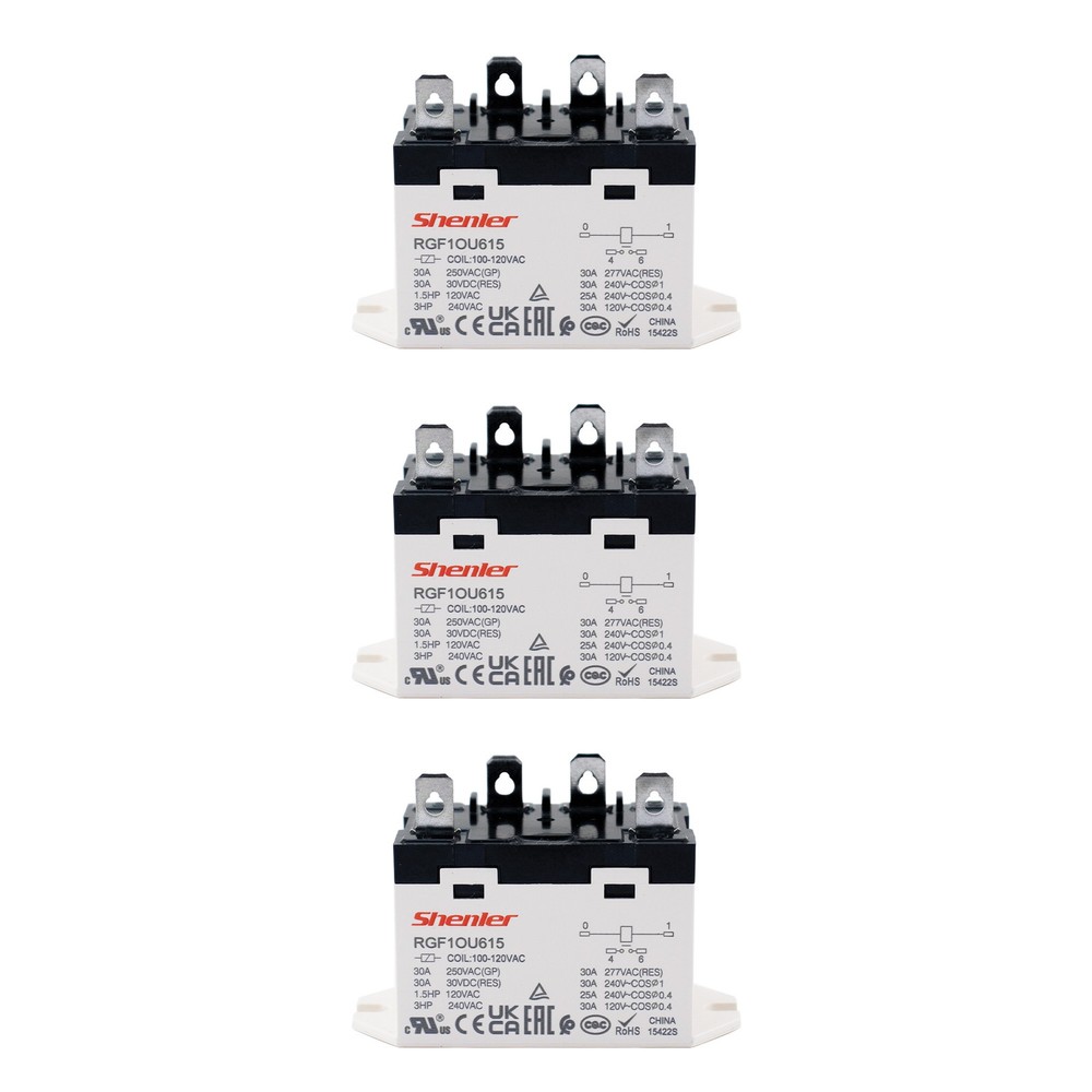 IMM Compressor Relay Replacement for Hoshizaki 4A3140-01, 3 Pack