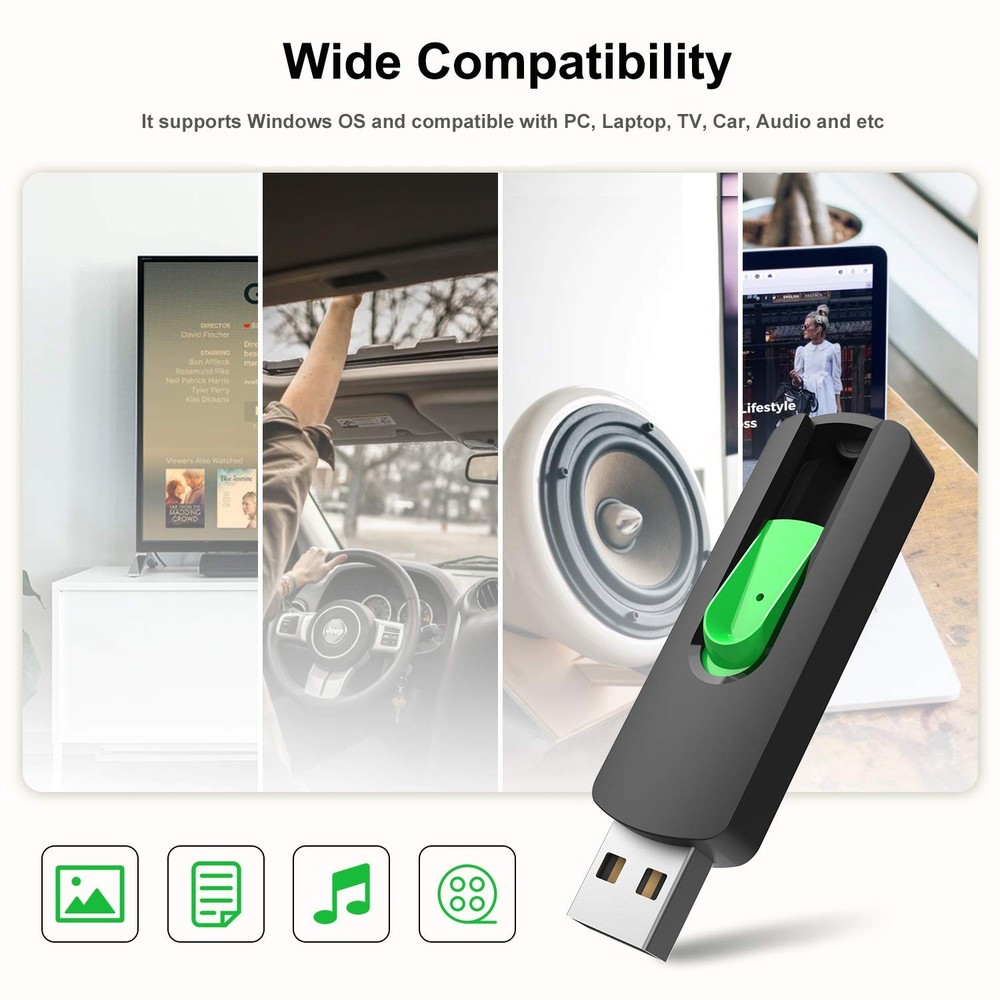 128GB USB 2.0 Flash Drive Memory Stick for PC Laptop Backup