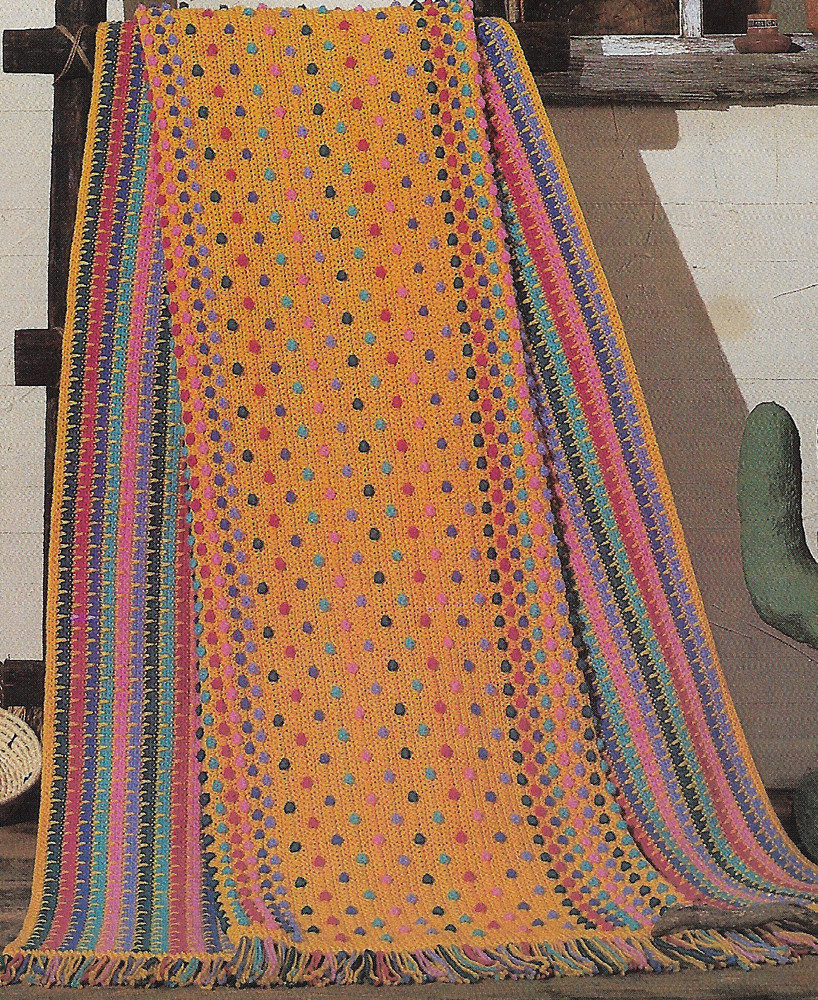 Celebration Afghan crochet pattern instructions