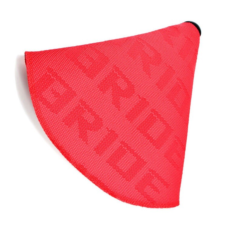 Universal BRIDE Red Hyper Fabric Shift Knob Shifter Boot Cover MT/AT