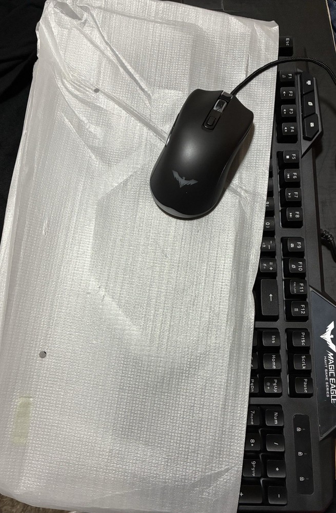 havit Magic Eagle Gaming RGB Keyboard & Programmable Mouse Wired USB MS732