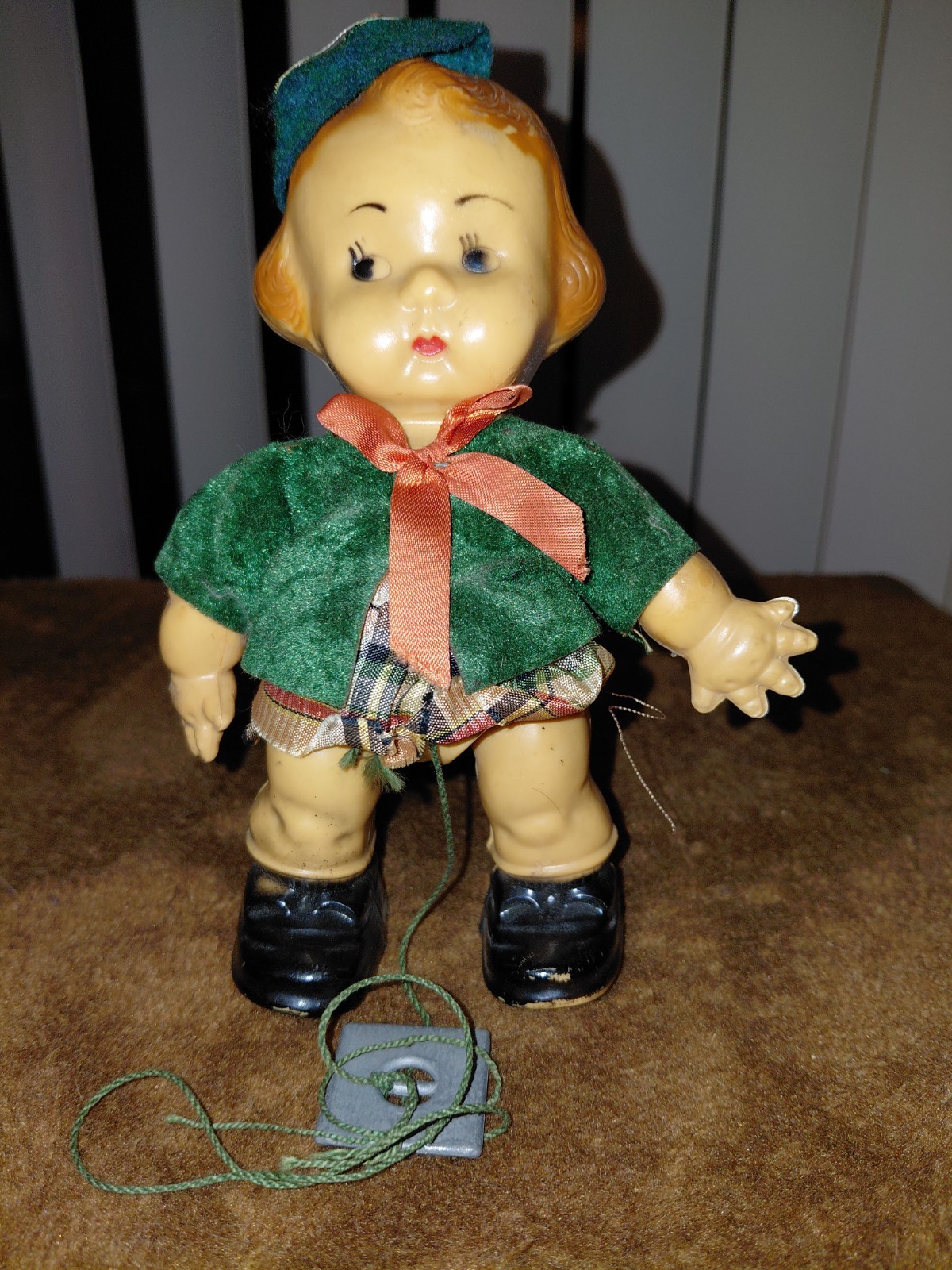 FREE SHIPPING "Bal Dolls" "Sally Scotsgirl" #366 Self Walking Doll Vintage