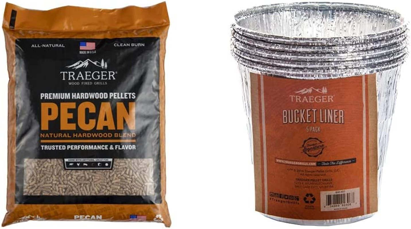 Traeger Grills Signature Blend 100% All-Natural Wood Pellets for Smokers / Grill
