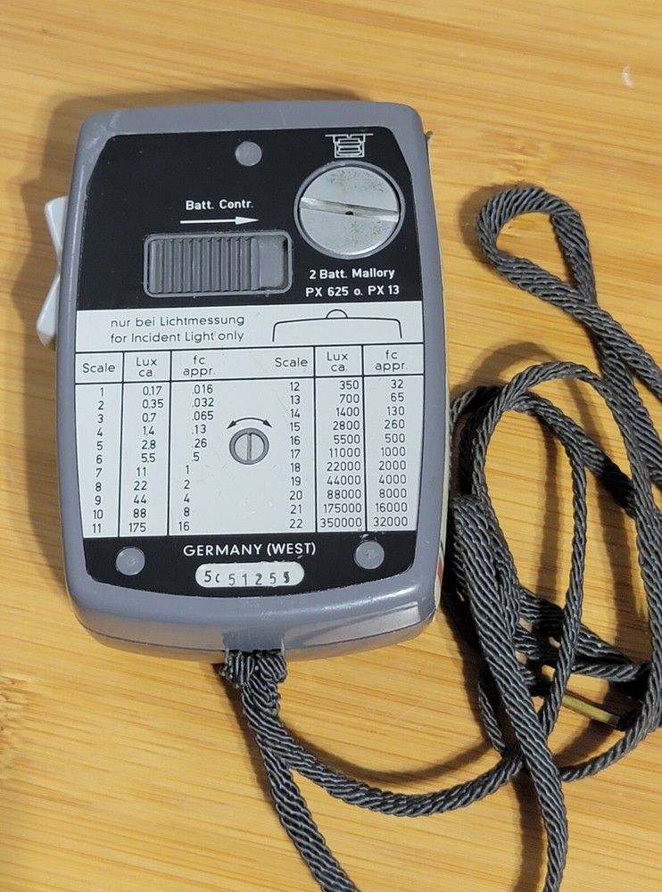 Gossen Luna Pro ASA CdS Light Meter