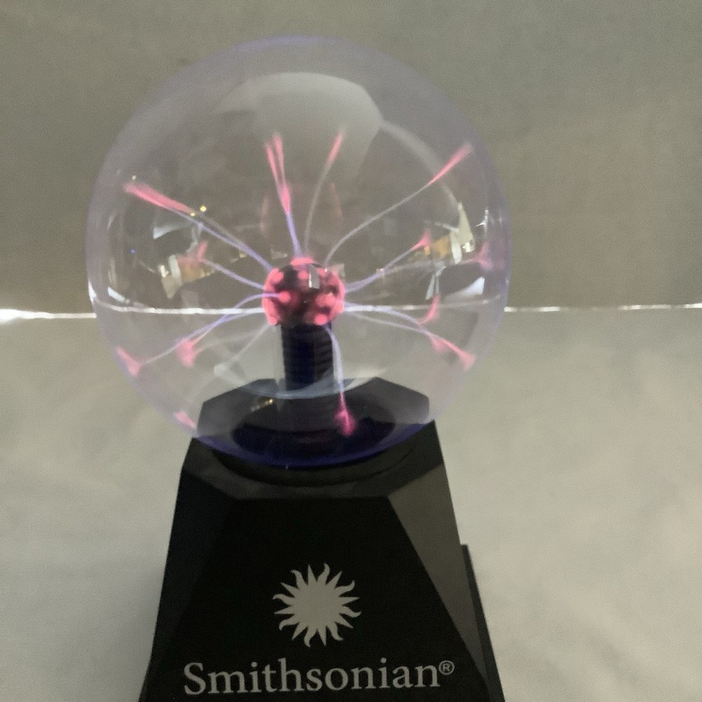 Smithsonian Plasma Ball Five Inch Interactive STEM Educational Science Toy