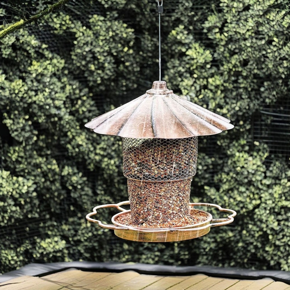 pleker Bird Feeder with Lid