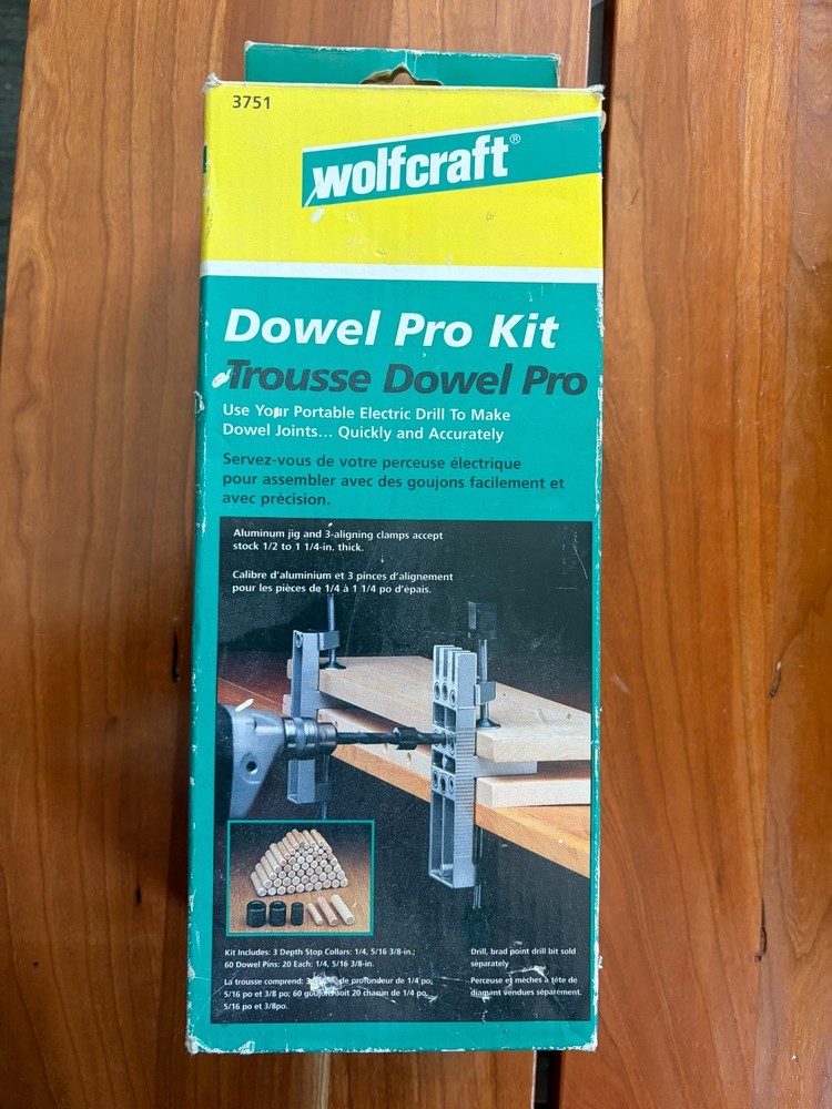 Wolfcraft 3751 Dowel Pro Kit