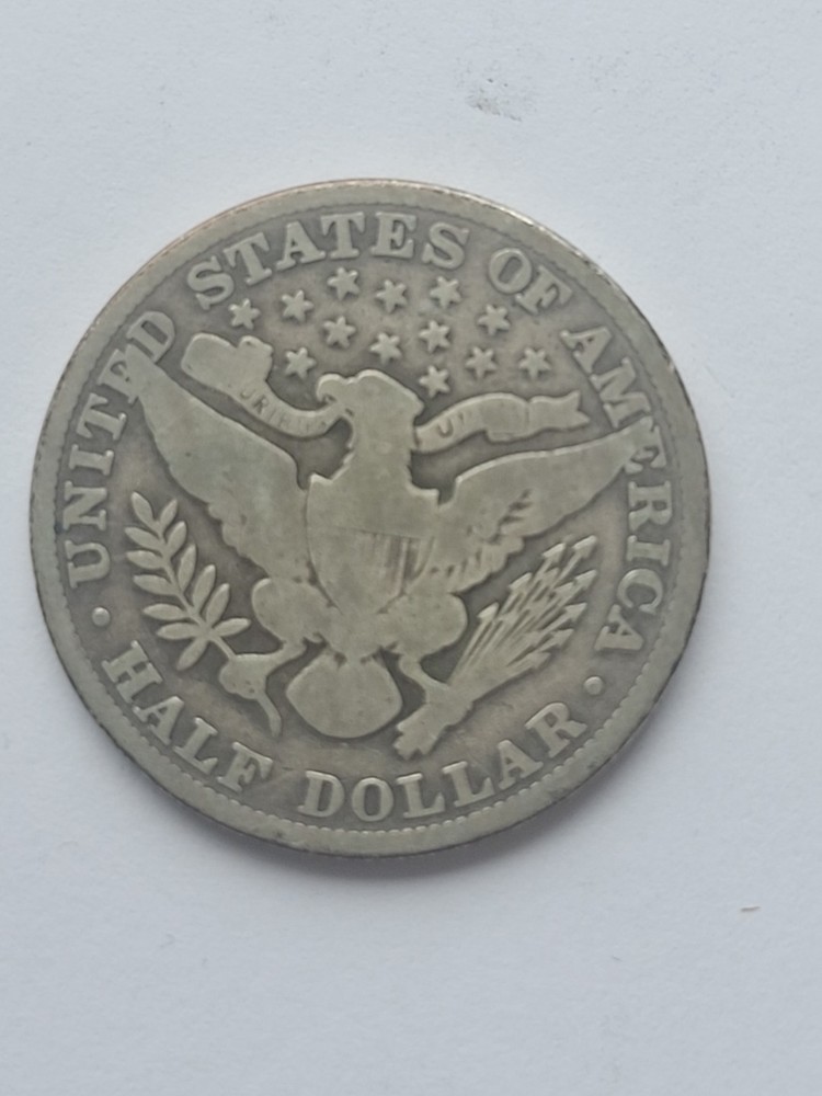 RARE-1915 P GOOD BARBER HALF DOLLAR