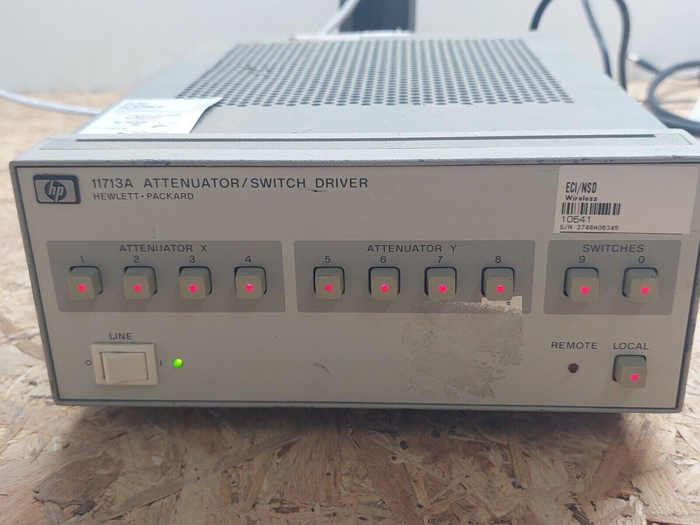 HP Agilent Keysight 11713A Attenuator Switch Driver