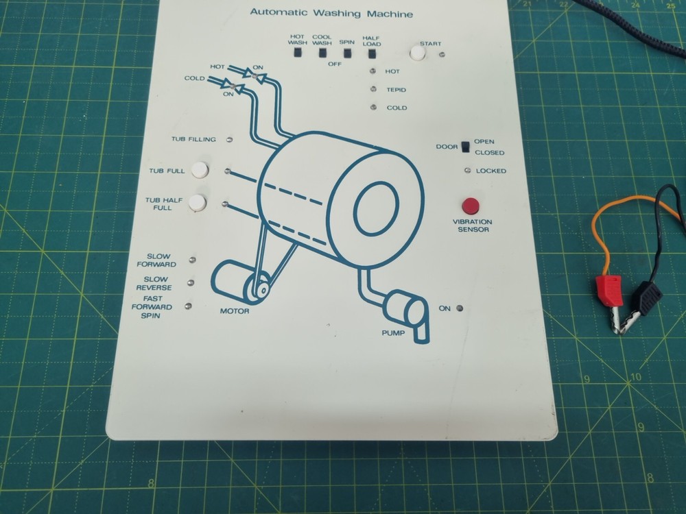 FEEDBACK EDUCATIONAL WASHING MACHINE TRAINING BOARD TINKERING PROJECT