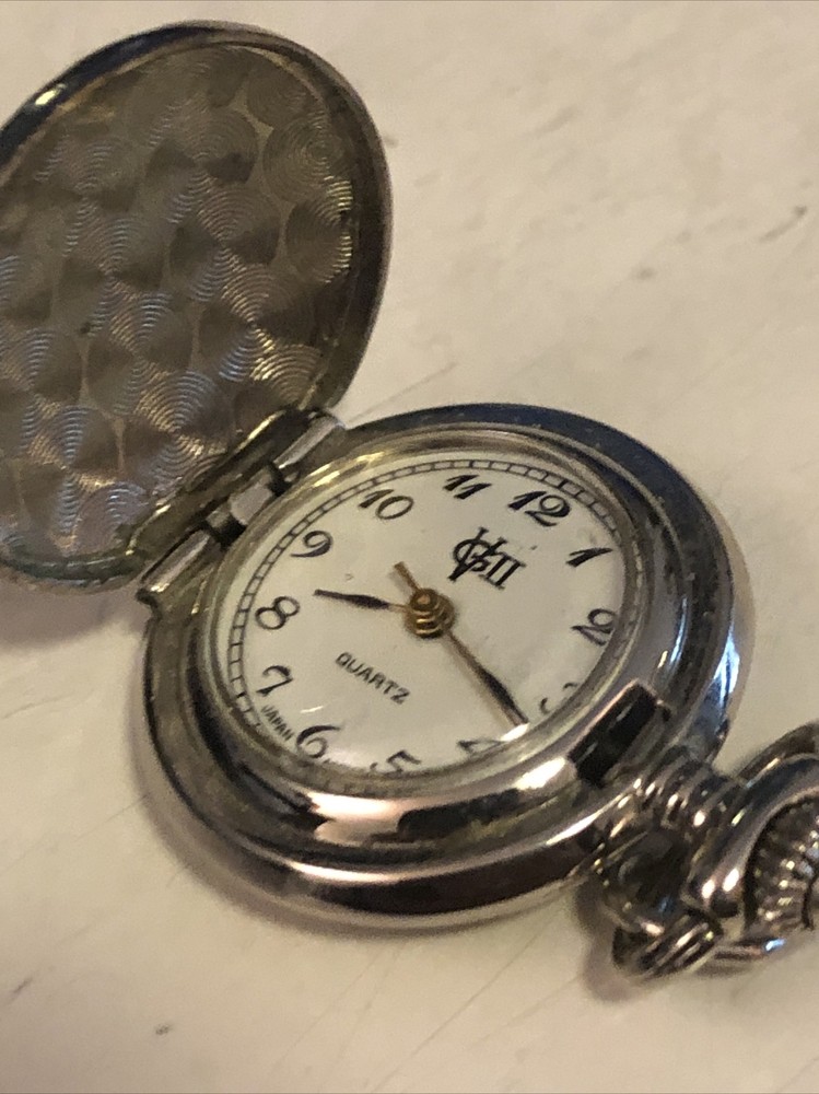 Quartz Pocket Watch 29mm
