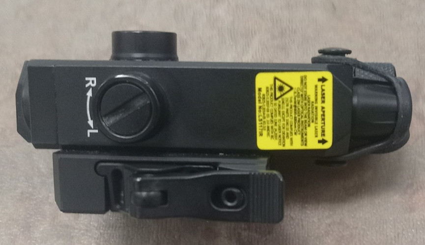 Holosun Infrared Collimated IR Laser Pointer LS117IR Quick Release Mount