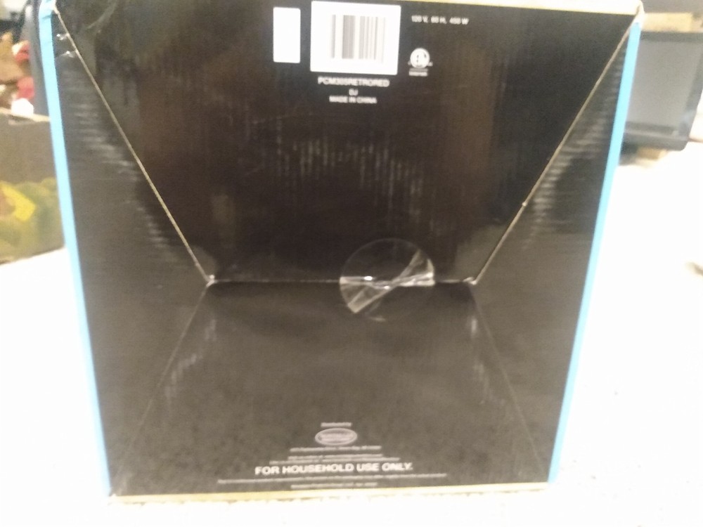 Nostalgia Electric Carnival Cotton Candy Maker, Red, Retro,