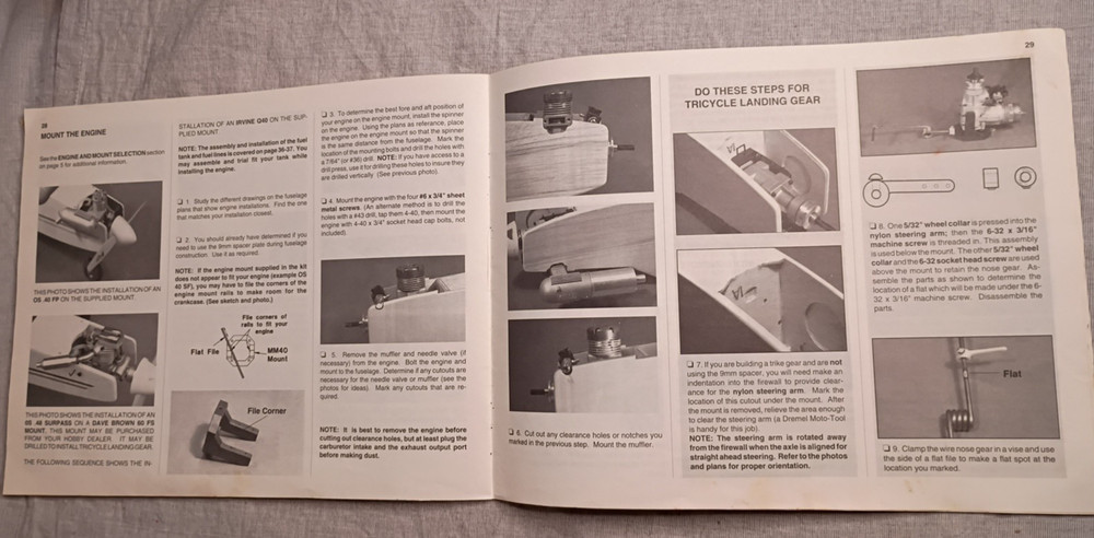 Top Flite Sierra Instruction Book