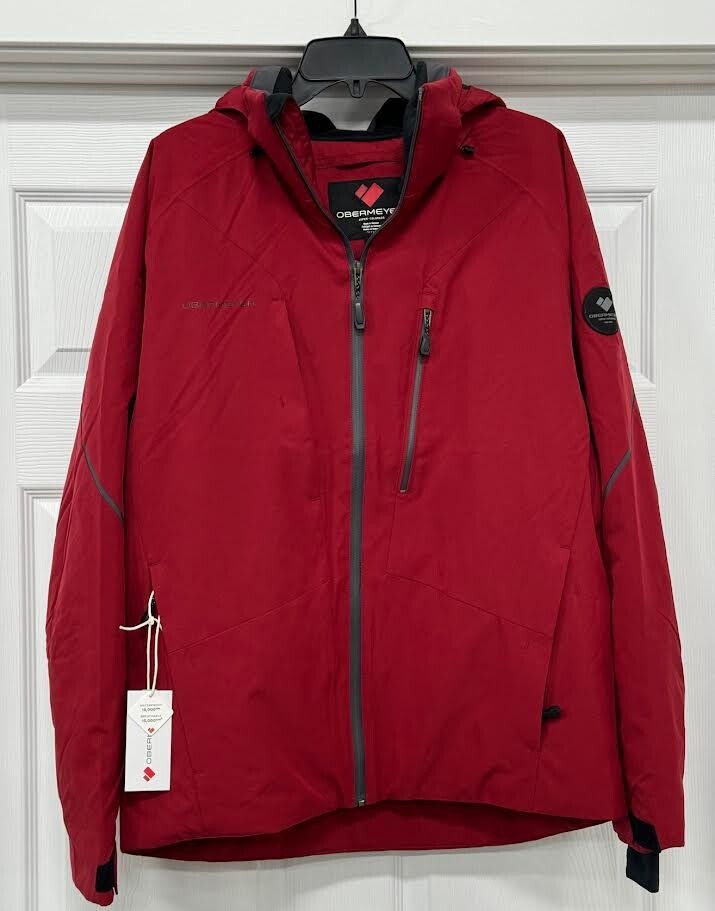 OBERMEYER ' RAZE JACKET ' RUSTIC RED ' MENS ' MEDIUM ' BRAND NEW '