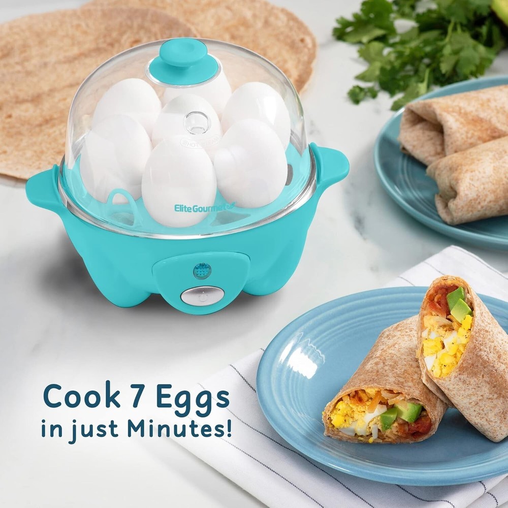 Quick & Easy Electric Egg Cooker with Auto Shut-Off - BPA Free & Versatile