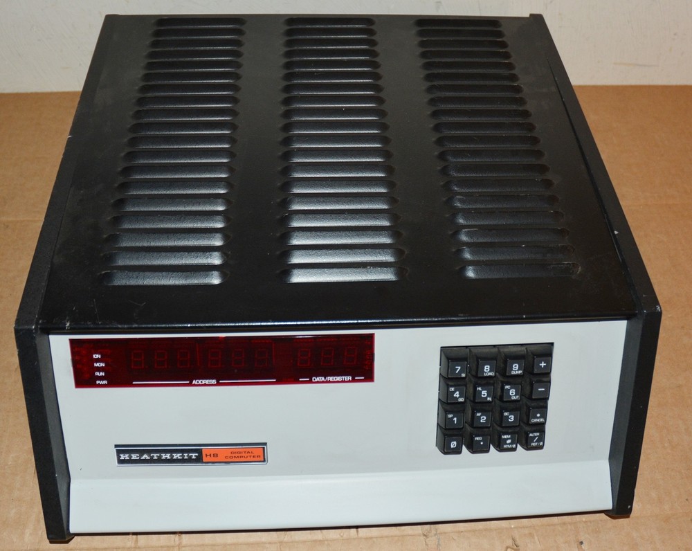 Heathkit H8 Vintage Digital Computer AS-IS