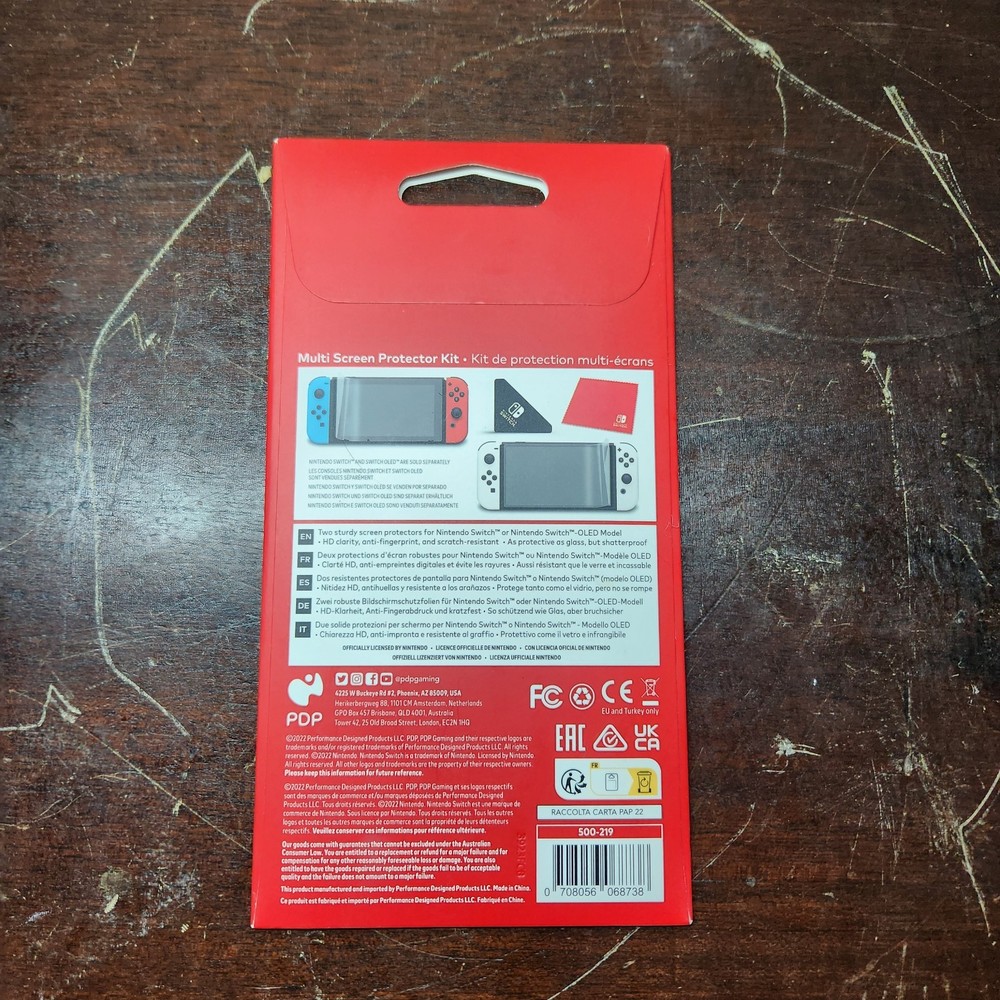 Nintendo Switch Multi Screen Protector Kit