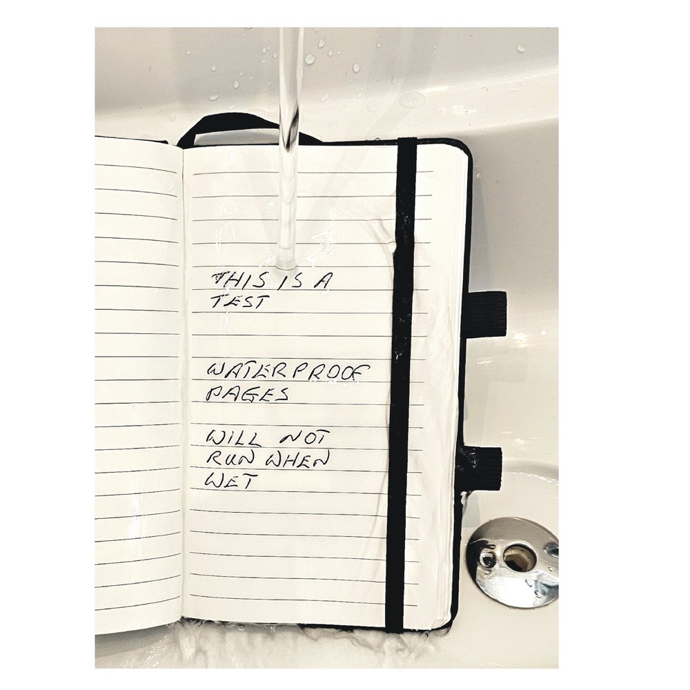 Small notebook and pen (weatherproof)