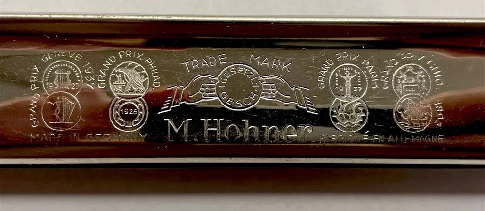 M Hohner Marine Band Harmonica key C