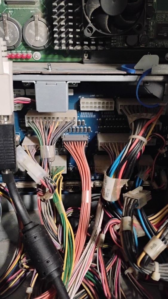 WMS Slot Bb1/Bb2 Standard Button Panel (Connector Wires Only)