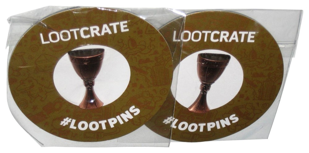 Lootcrate Trophy Challice Exclusive Pin Lot - (2 Pins)