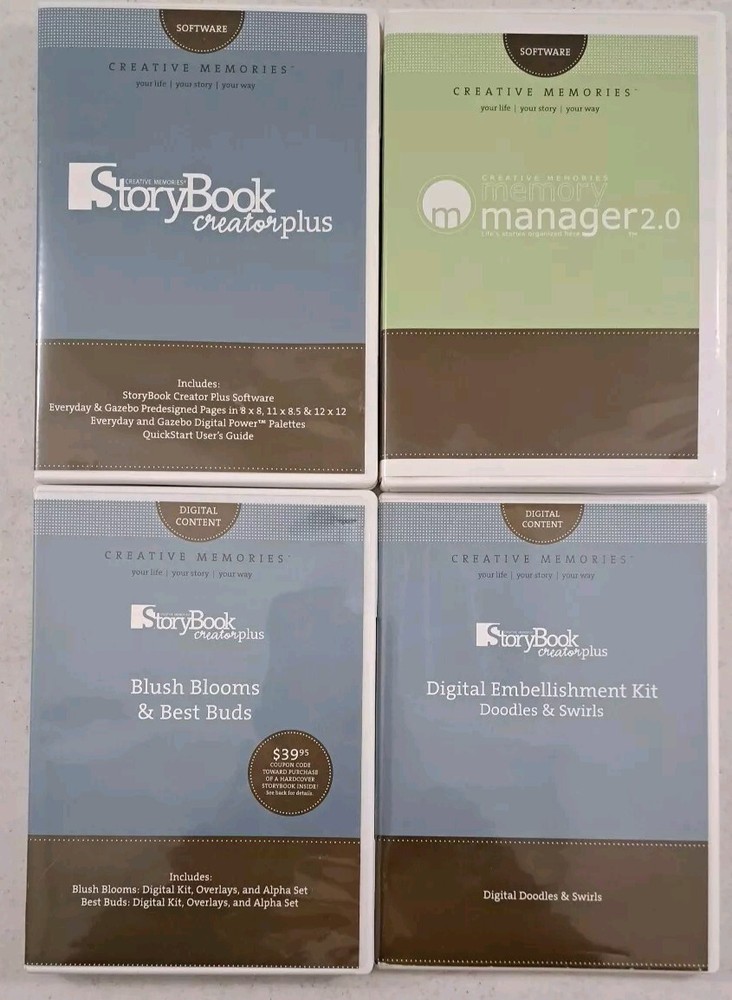 Creative Memories Digital Content & Software-STORYBOOK