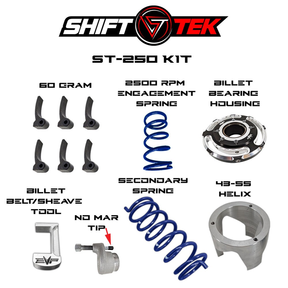 Evolution Powersports EVO Shift-Tek Advance Clutching Package ST-250 Maverick X3