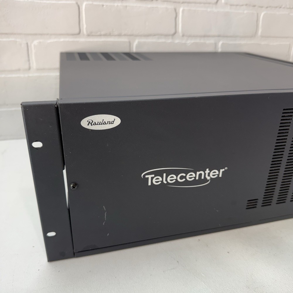 Rauland-Borg Telecenter Rackmount Paging Intercom Controller Server VGA USB LAN