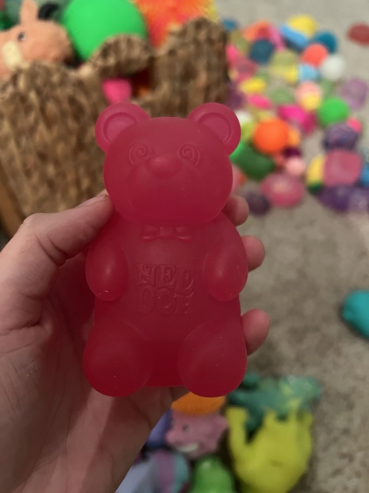 Needoh Gummy Bear Pink TOY