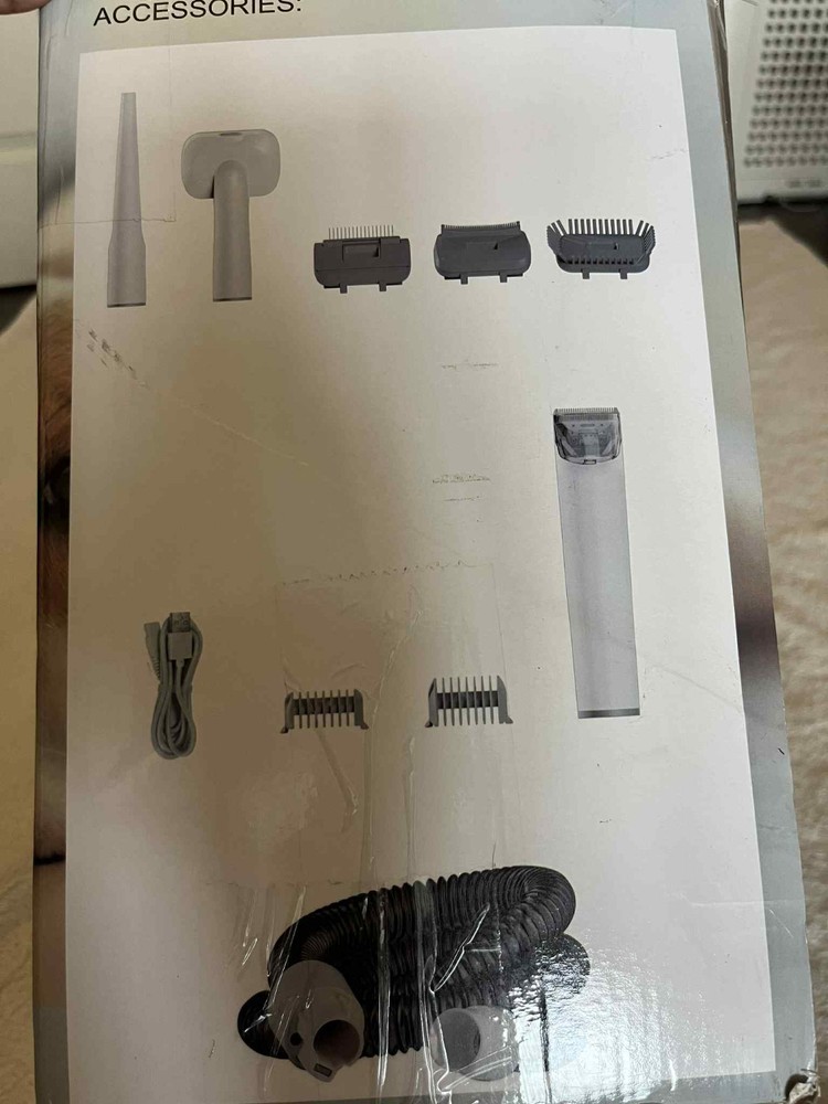 Crazydeer Pet Grooming Vacuum Kit