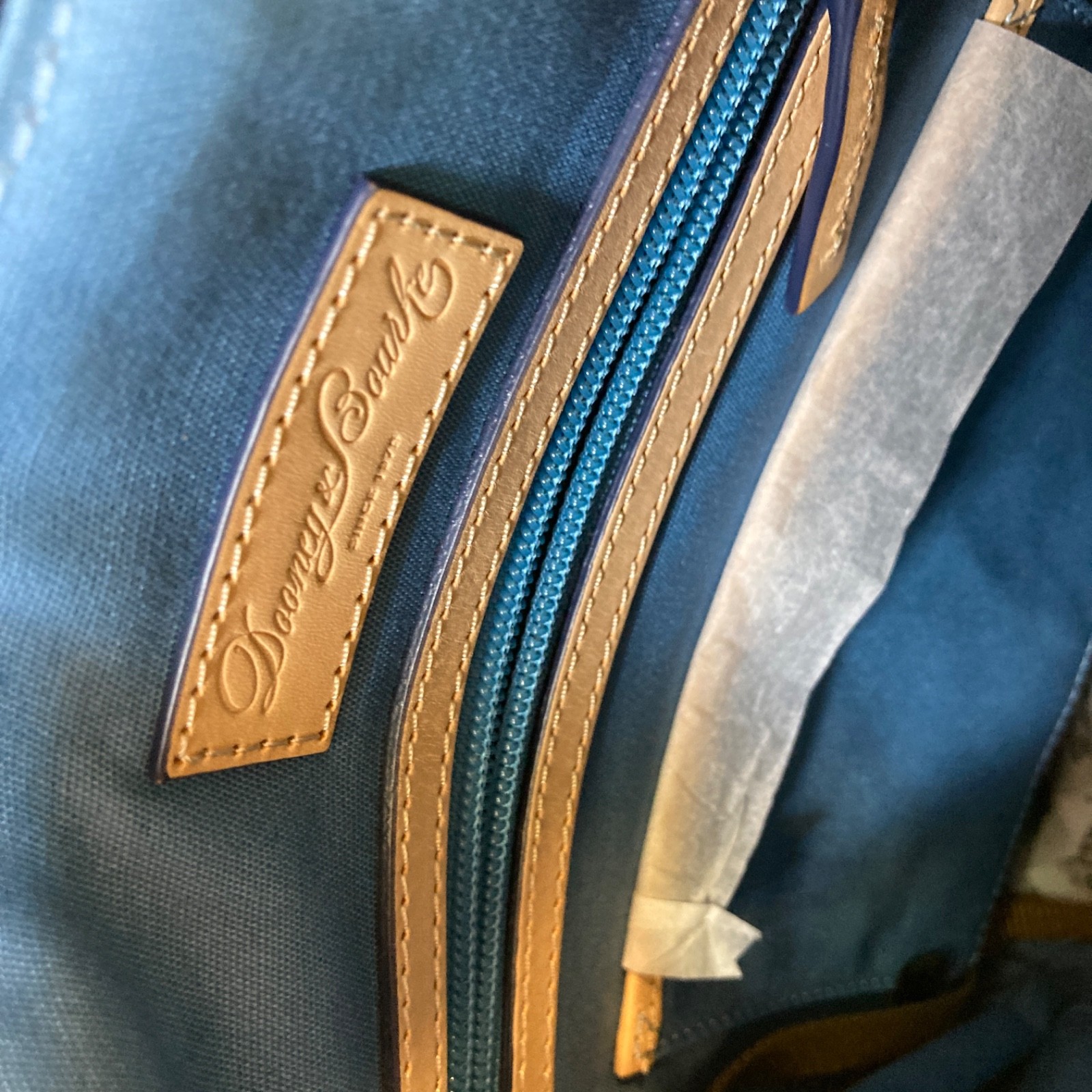 Disney Dooney & Bourke Letter Carrier NWT 2016 Magic Kingdom 45th Anniversary