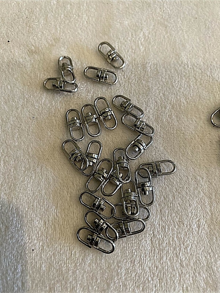 50 Swivel Ring Connectors Various Sizes Box 473