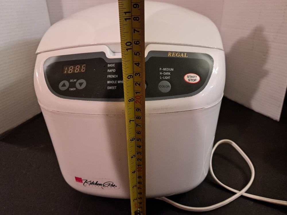 Regal Kitchen Pro K6725 Bread Maker Machine In Good Condition
