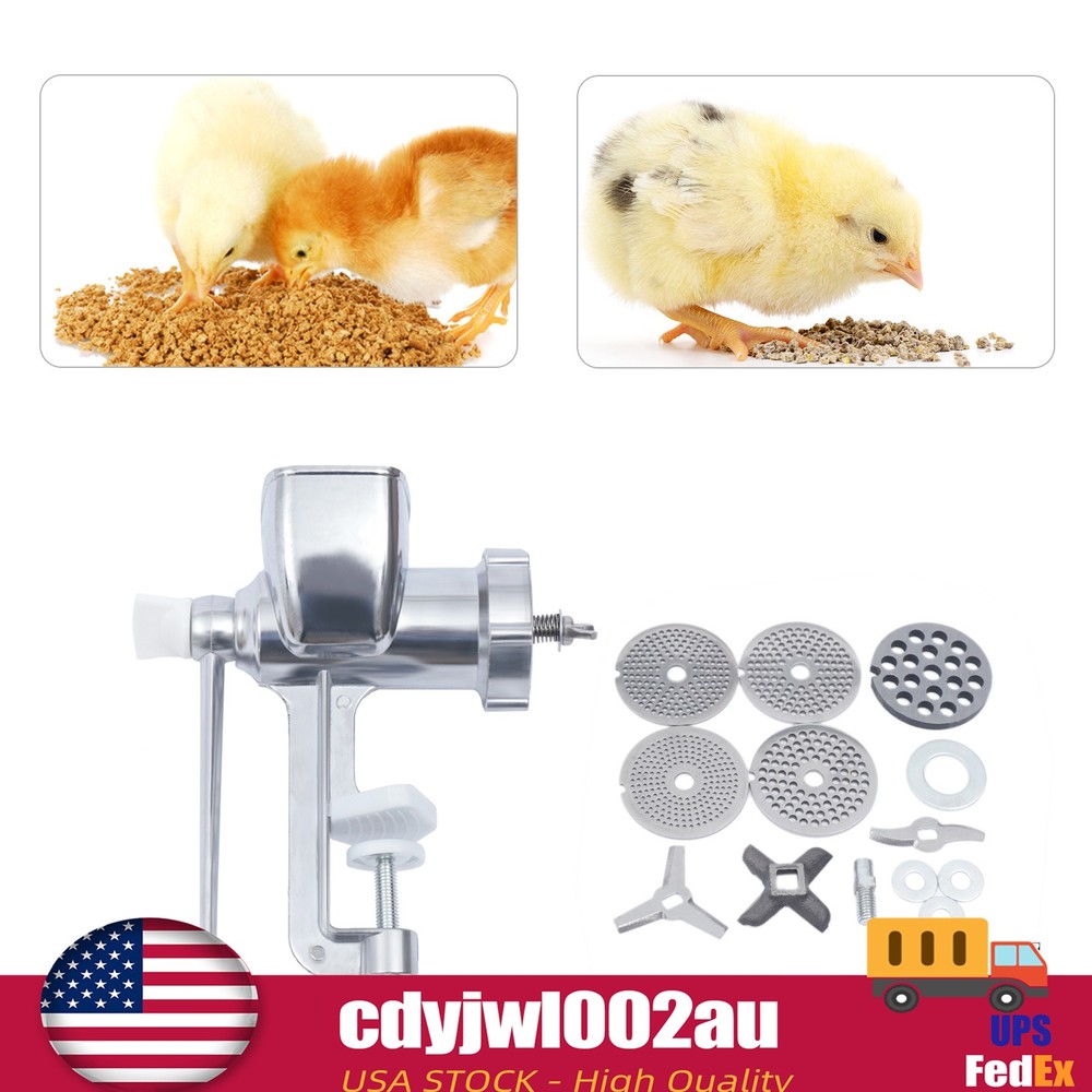 Manual Pet Feed Pellet Making Machine Household Poultry Birds Processing Machine
