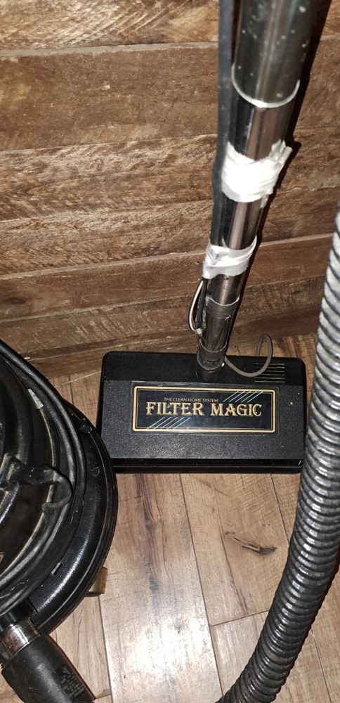 Filter Magic Canister Vacuum, Tested Works Needs Belt