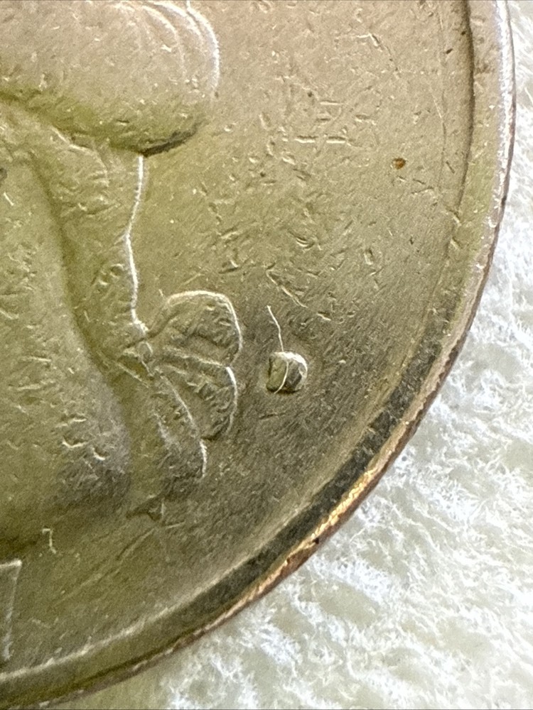 1977 Washington Head Quarter Error Strike Filled D