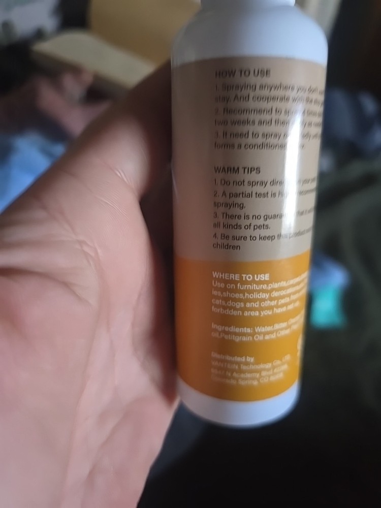 Inscape Data Pet Training Deterrent Spray Cats Scratching Marking Behavior 4 oz