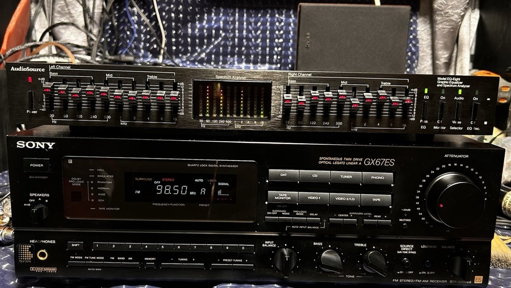 AUDIOSOURCE EQ EIGHT EQUALIZER